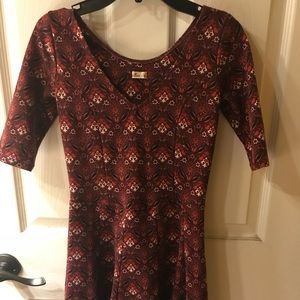 HOLLISTER PATTERN DRESS